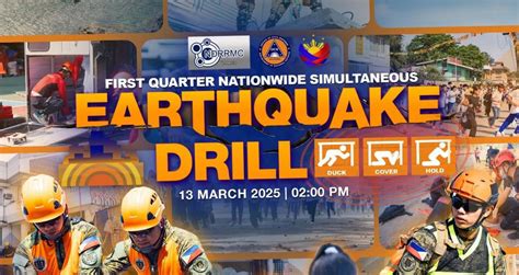 OCD: Q1 nat'l quake drill set March 25 .